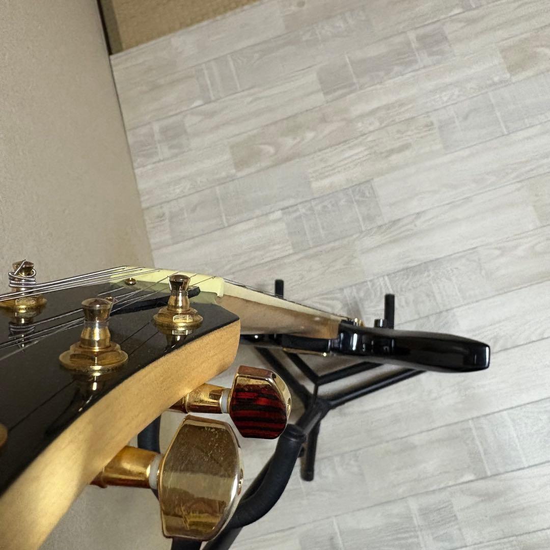 【新品弦張り替え済】 Kガレージ モッキンバード レフティ ブラック