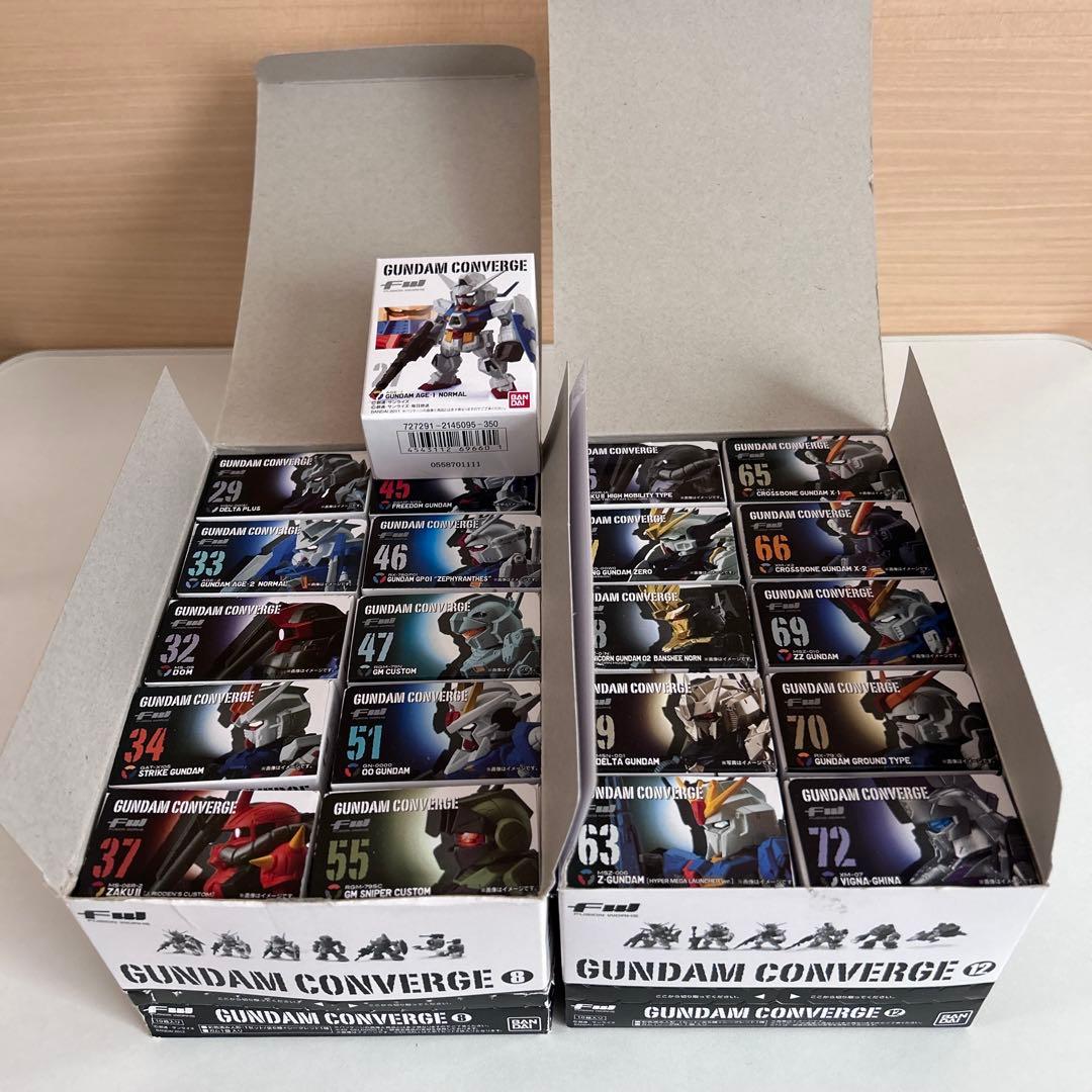 バンダイ　GUNDAM CONVERGE 21個セット