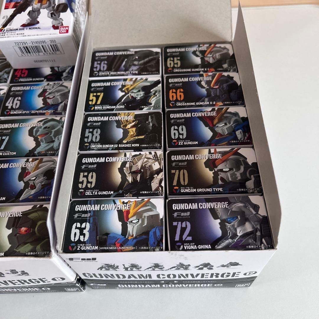 バンダイ　GUNDAM CONVERGE 21個セット
