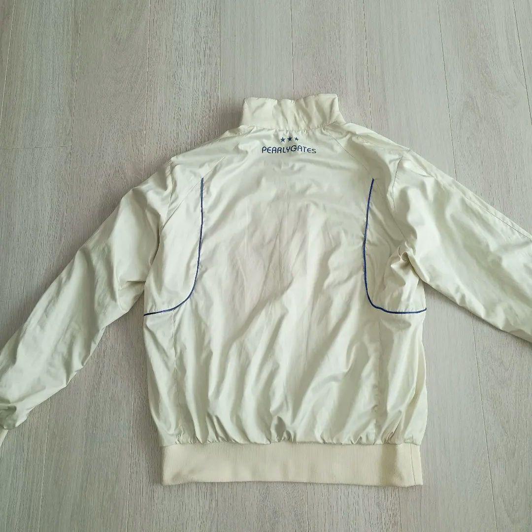 PEARLY GATES ホワイト ジップアップジャケット