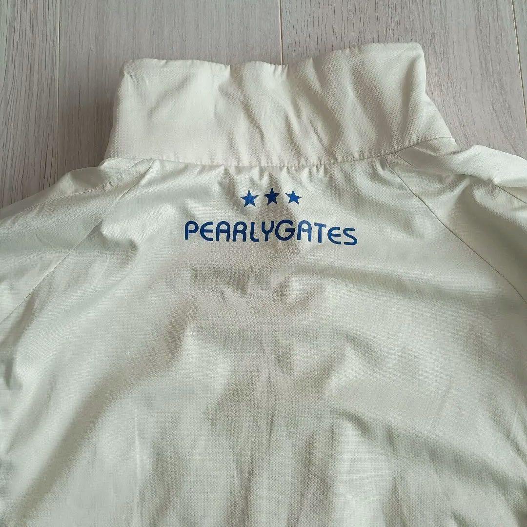 PEARLY GATES ホワイト ジップアップジャケット