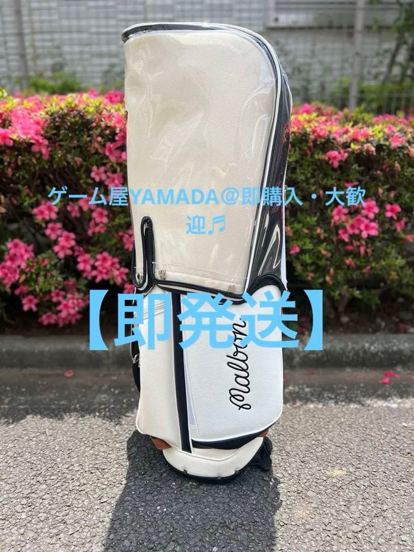 Malbon Golfマルボン ゴルフ キャディバッグ スタンド式