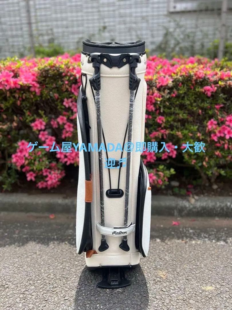 Malbon Golfマルボン ゴルフ キャディバッグ スタンド式