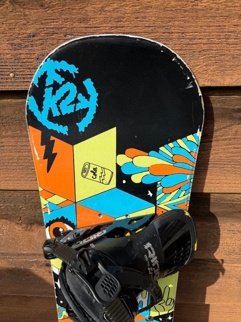 K2 MINI TURBO 90 スノーボード 3点セット