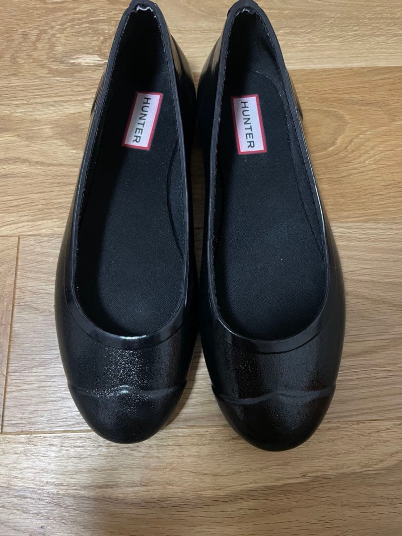 HUNTER アダムエロペ　バレエシューズ