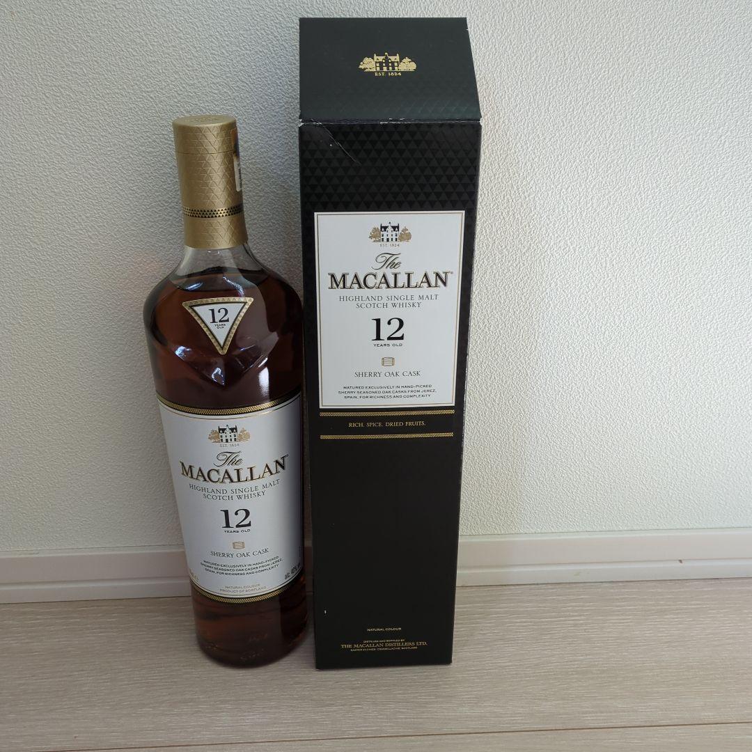 マッカラン１２年シェリーオークカスク