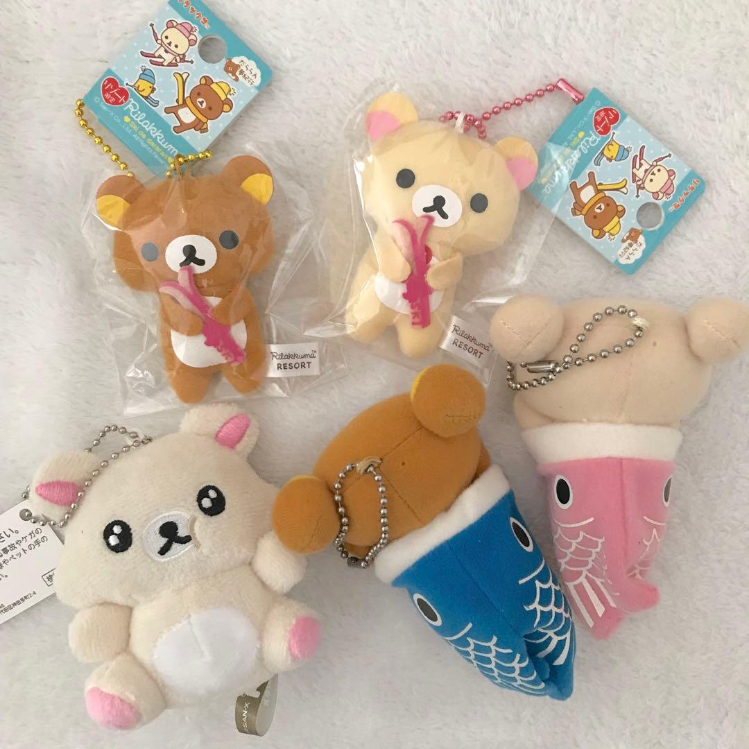 リラックマ　コリラックマ　キイロイトリ　ぬいぐるみ　だららん夢紀行　ご当地