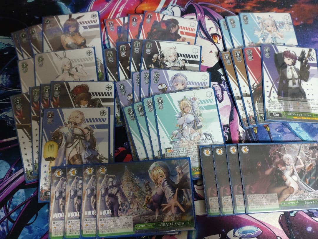 ヴァイスシュヴァルツ ニケ NIKKE 扉電源 デッキ8宝パーツセットtd4コン