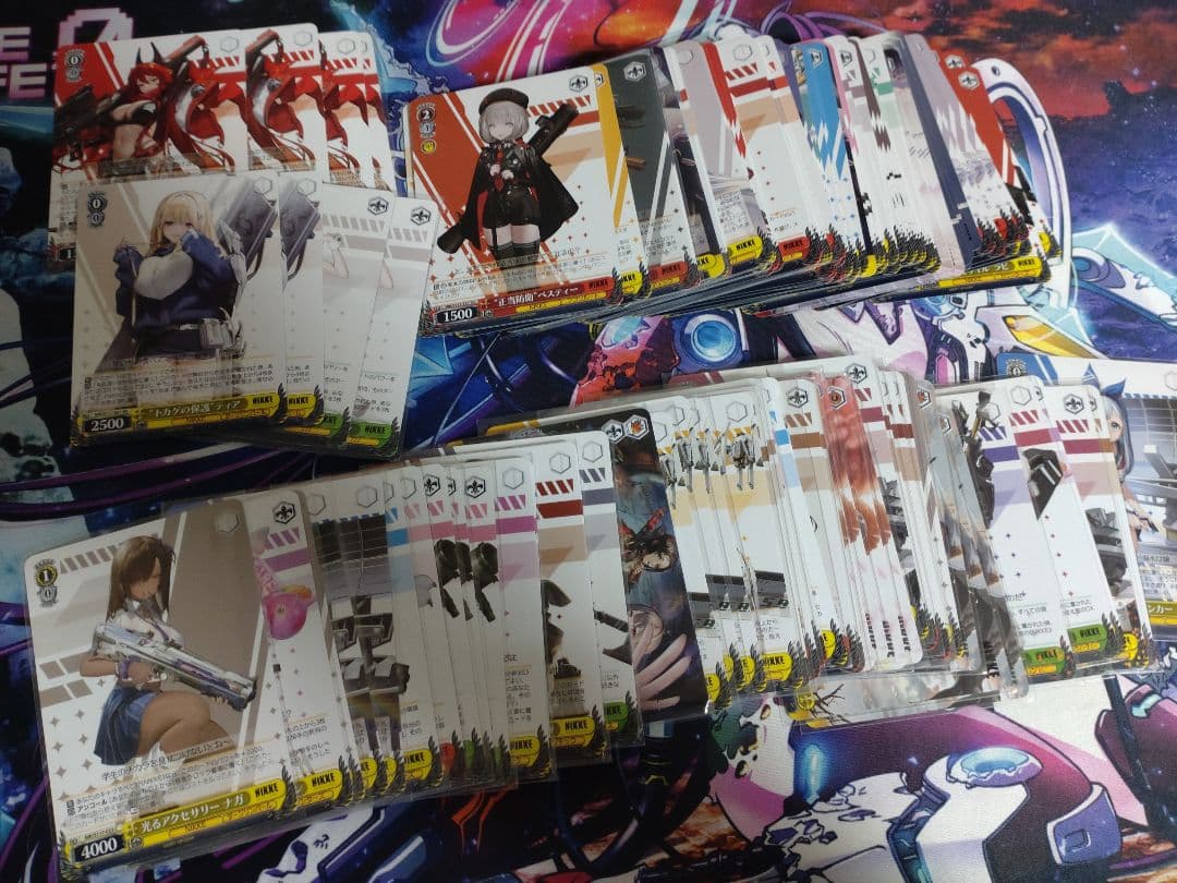 ヴァイスシュヴァルツ ニケ NIKKE 扉電源 デッキ8宝パーツセットtd4コン