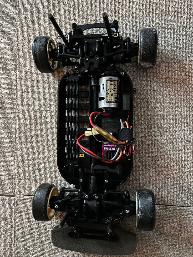 タミヤ　TT-01 FAIRLADY Zボディ　ドリラジ　動作OK