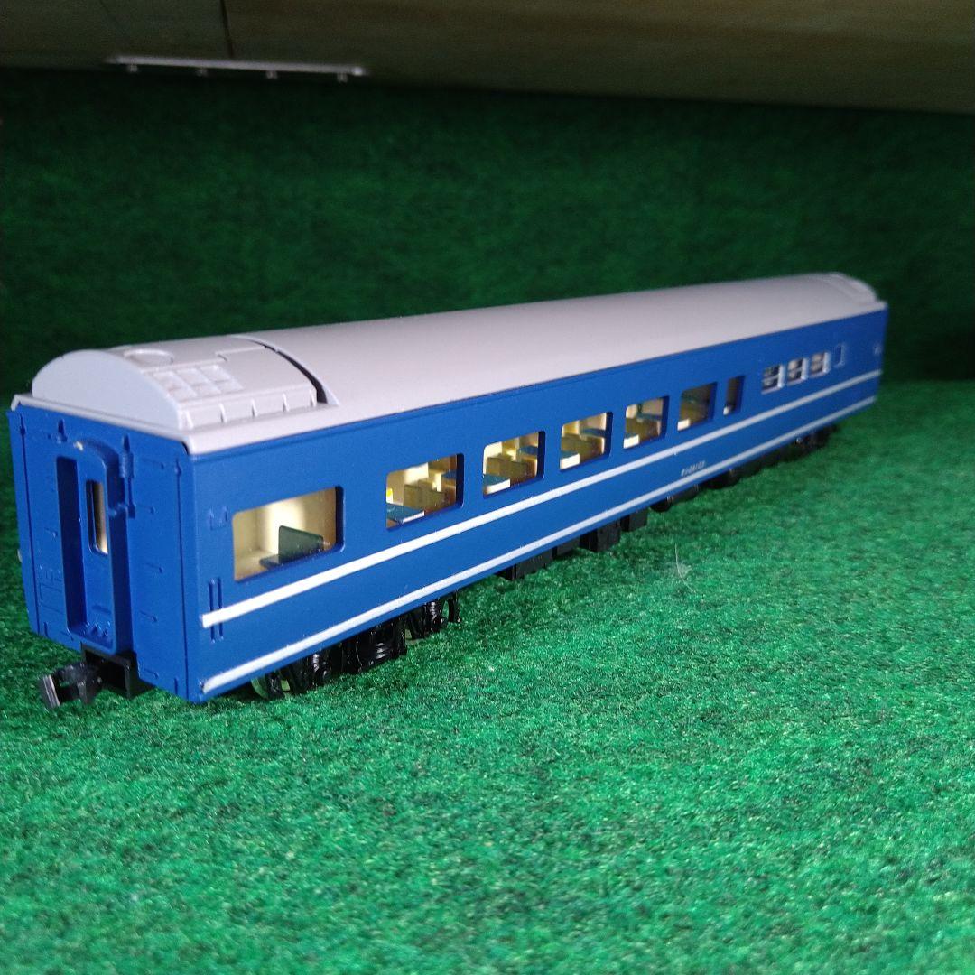 HOゲージ1/80 アリイ24系25形組立塗装走行化7両