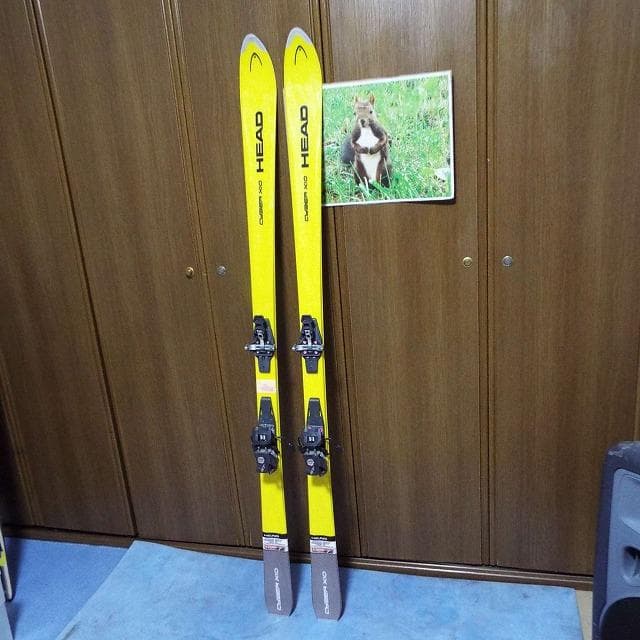 超美品_山スキーHEAD CYBER X10 _160cm_TLT付_インビス化