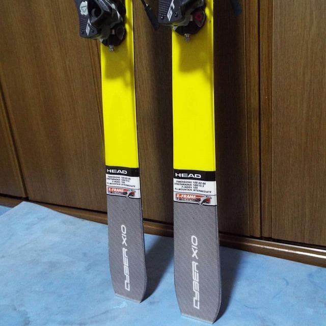 超美品_山スキーHEAD CYBER X10 _160cm_TLT付_インビス化