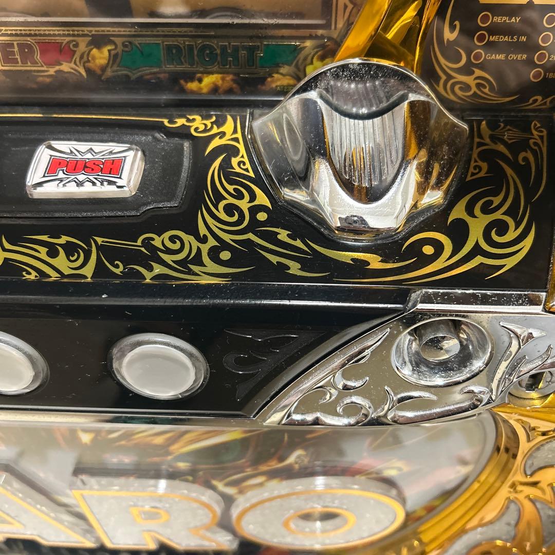 実機　パチスロ　スロット　牙狼　守りし者　レス　５号機　GARO