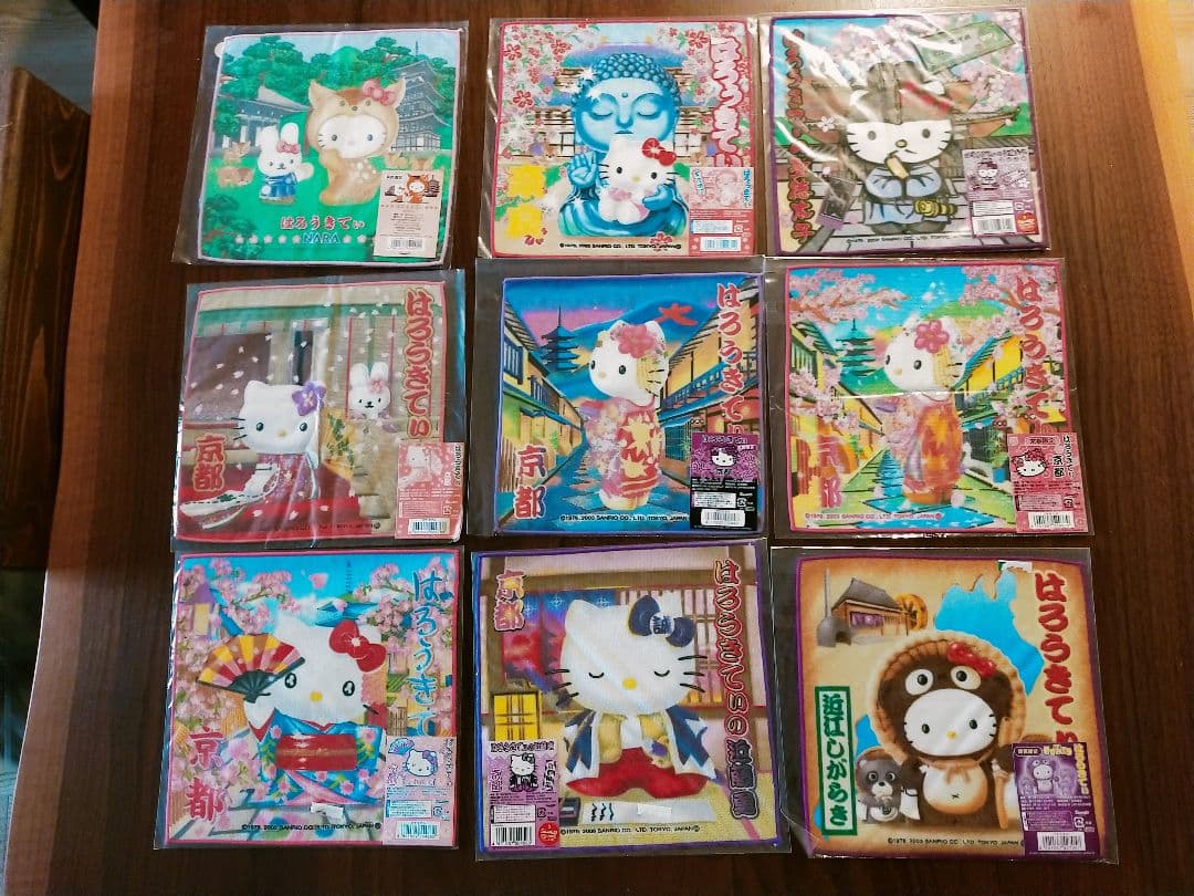 キティ ご当地タオル129枚+7枚セット