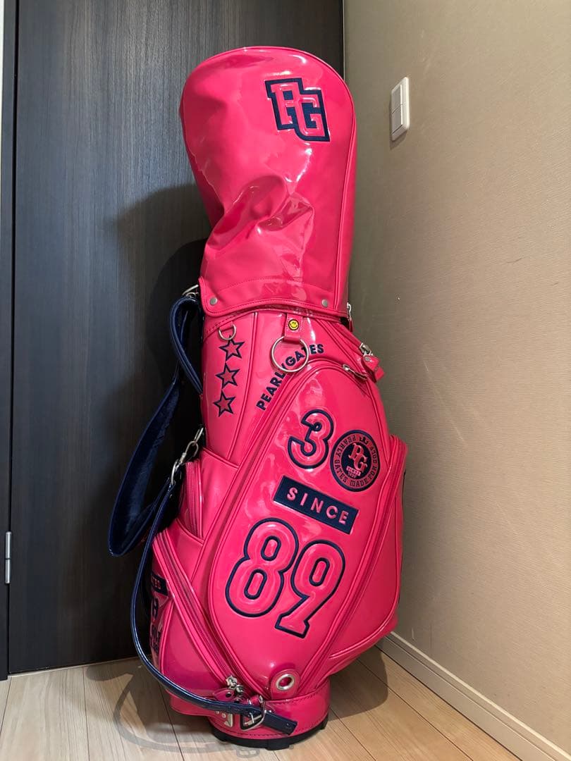 【完売品・希少品】パーリーゲイツ　30周年限定　キャディバッグ　ピンク