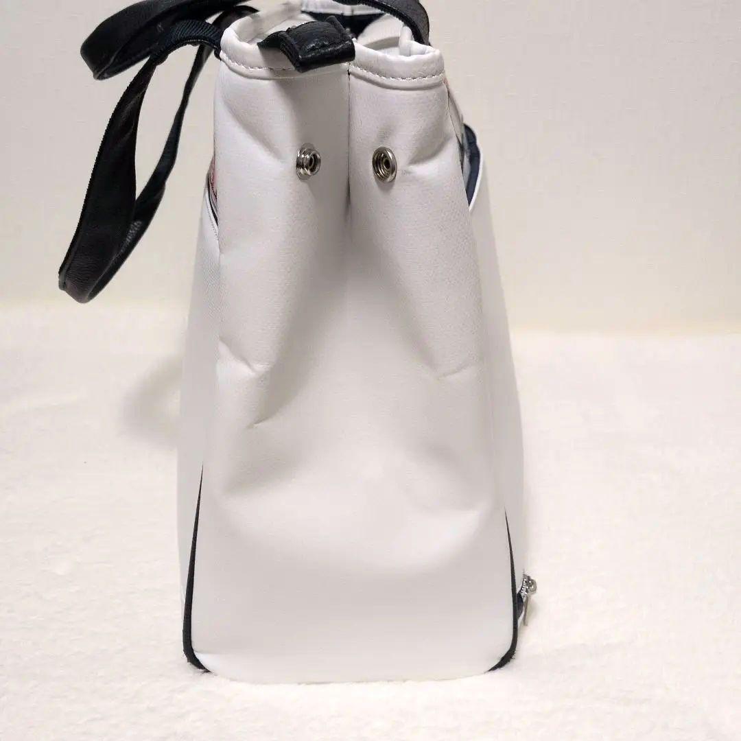 美品♡トミーヒルフィガーゴルフ ロッカーバック レザー エナメル トートバッグ