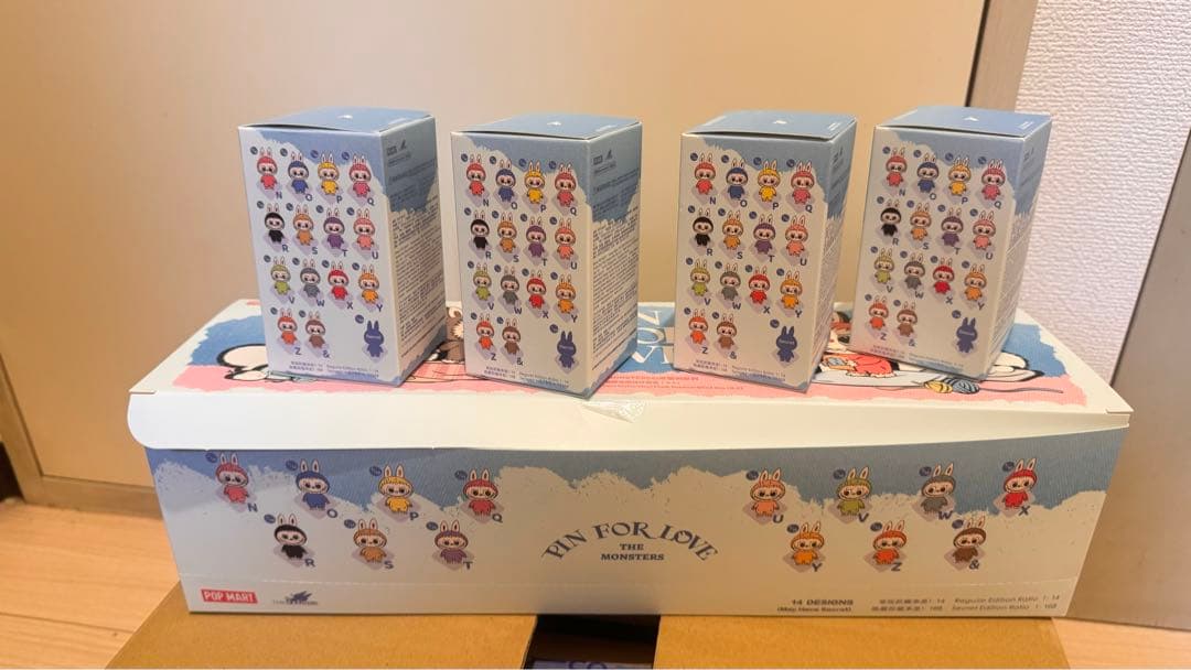 正規品•未開封ラブブ PIN FOR LOVE [N-Z]ピース　4個