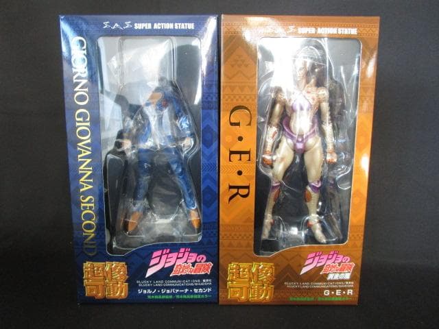 超像可動 ジョジョの奇妙な冒険 ジョルノ・ジョバァーナ G.E.R フィギュア