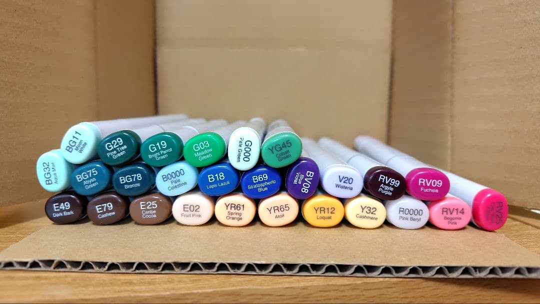 コピックチャオ・スケッチ・マルチライナー　合計70本セット