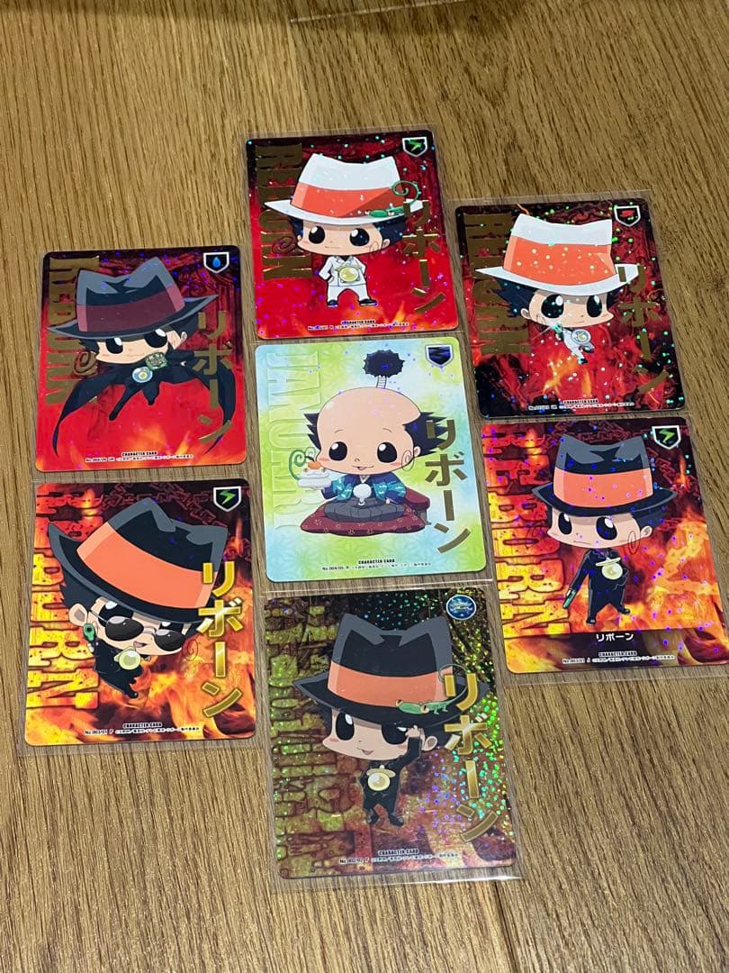 家庭教師ヒットマンREBORN! CCGのリボーンセットです。