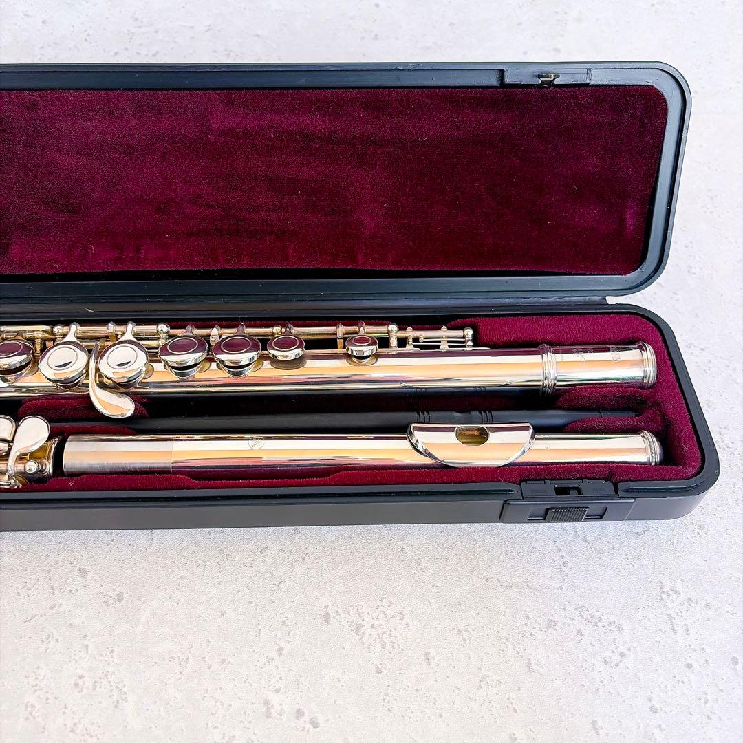 YAMAHA YFL-221 ヤマハ フルート ハードケース キャリーケース付き