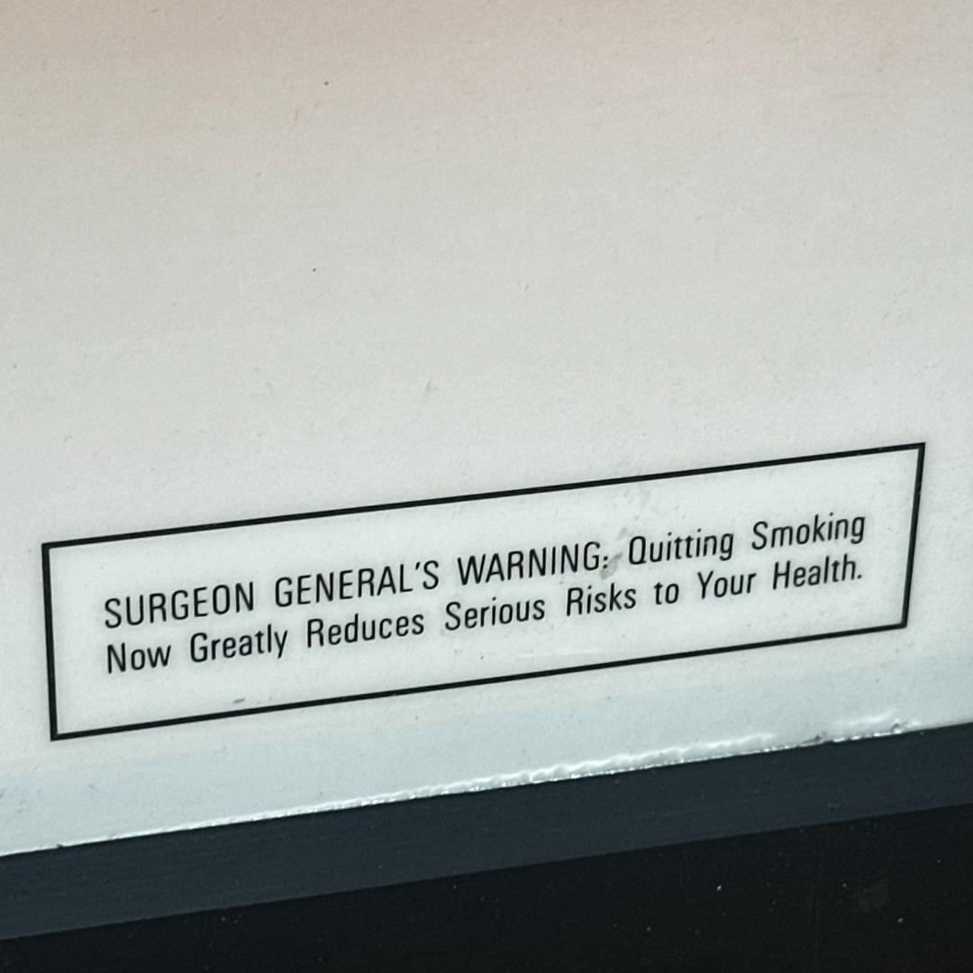 Winston（ウィンストン）BOLD CHOICE アメリカコンビニ広告サイン