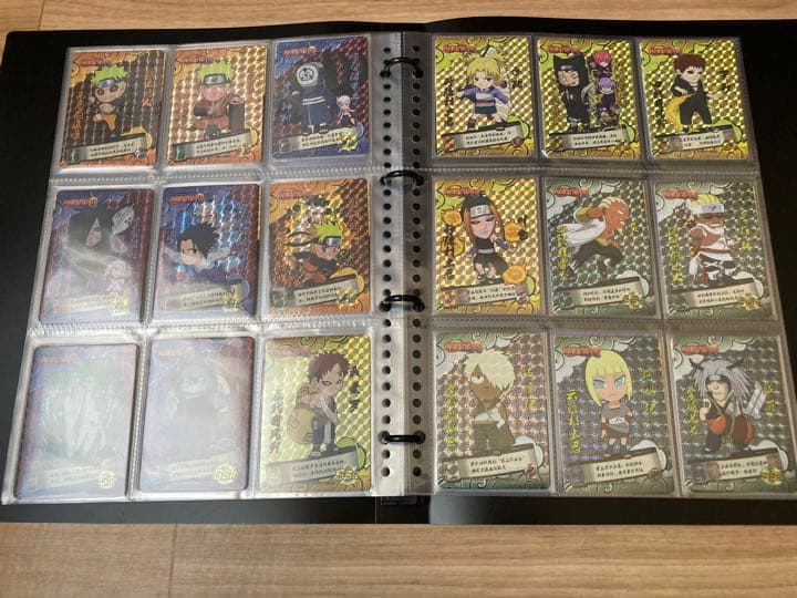 NARUTO ナルト　カード　海外版　ファイルごとまとめ売り！