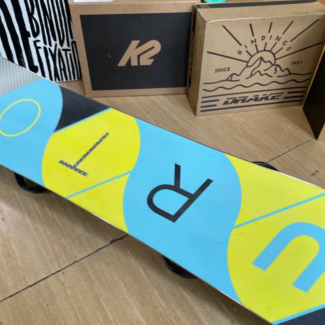 BURTON　DEJAVU　バートン　バインディング付　スノーボードセット