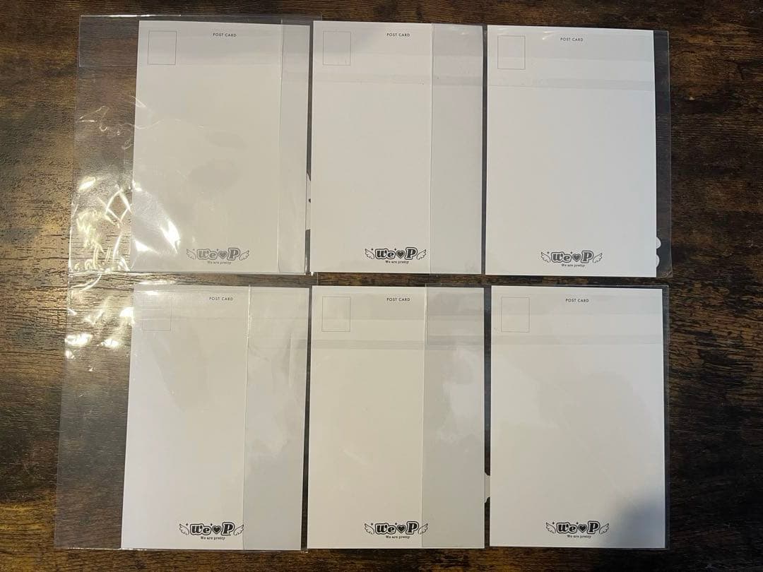 WE♡Pヘアミストコンプリート6点セット-限定ステッカー&ポストカード6枚付き-