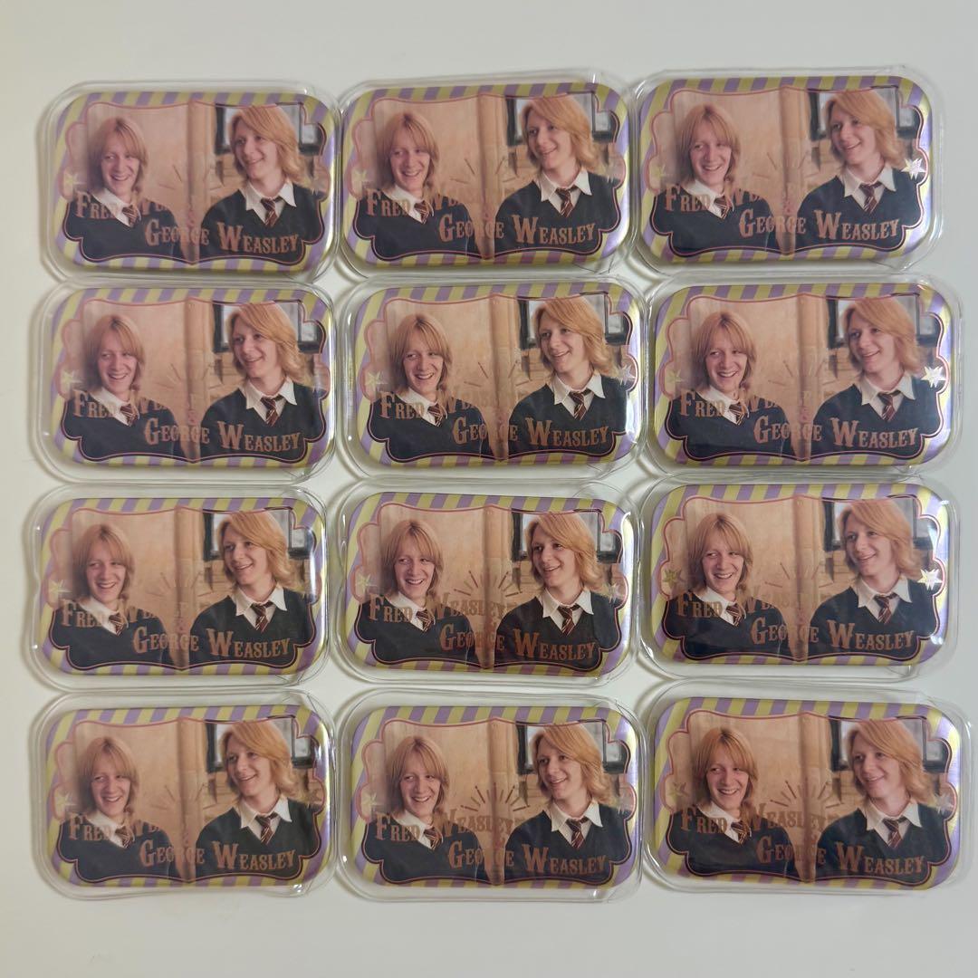 ハリーポッター ハリポタ フレッド ジョージ 缶バッジ