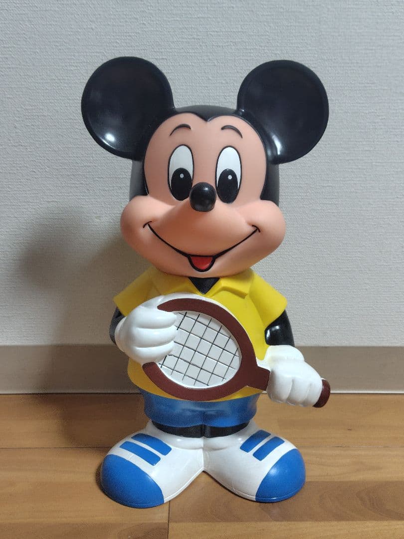 三菱銀行　ミッキーマウス　貯金箱　新品未使用　特大　ディズニー