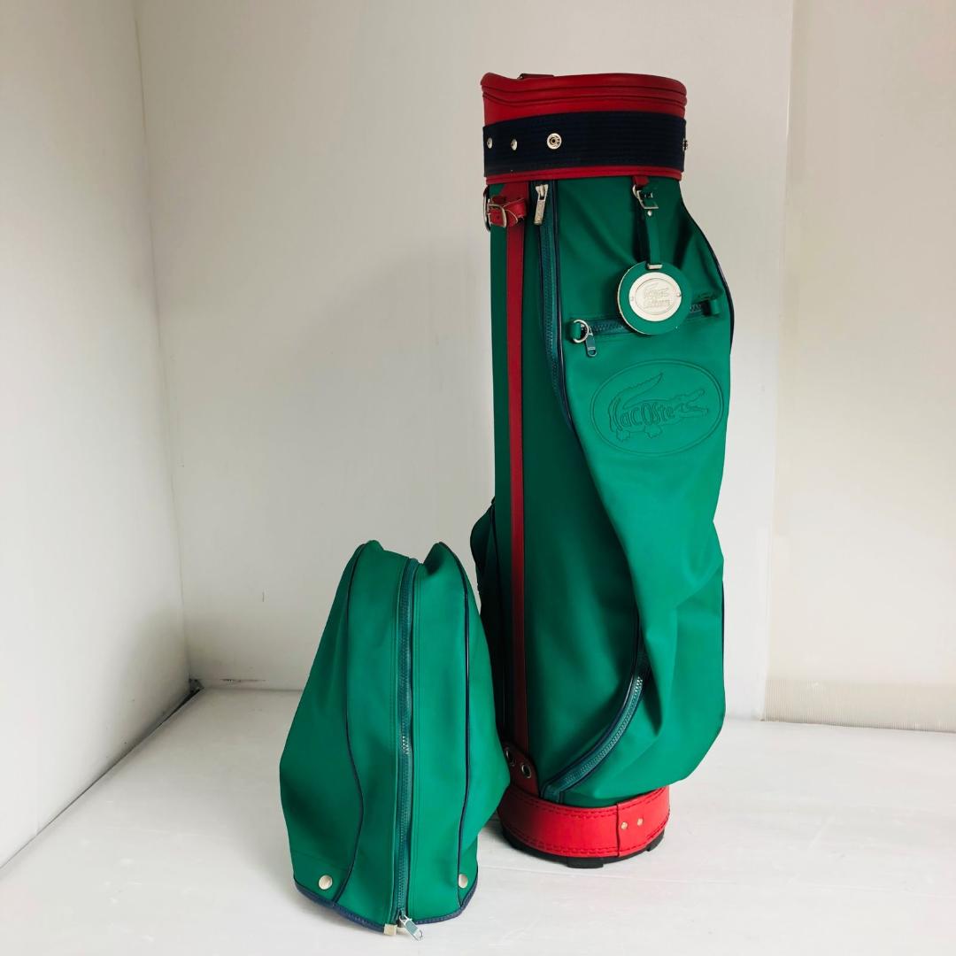 LACOSTE ラコステ グリーン キャディバッグ ゴルフバッグ ゴルフ