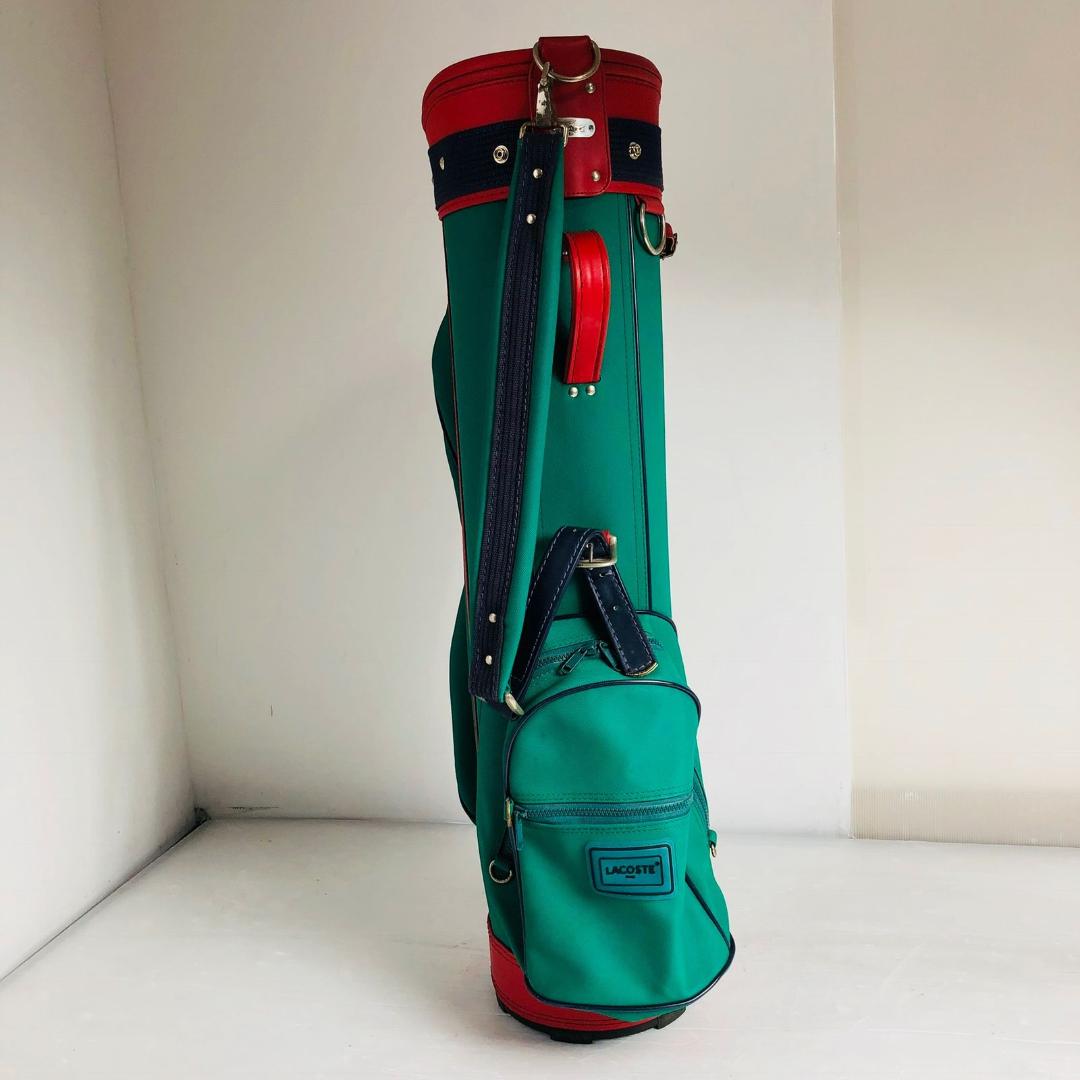 LACOSTE ラコステ グリーン キャディバッグ ゴルフバッグ ゴルフ