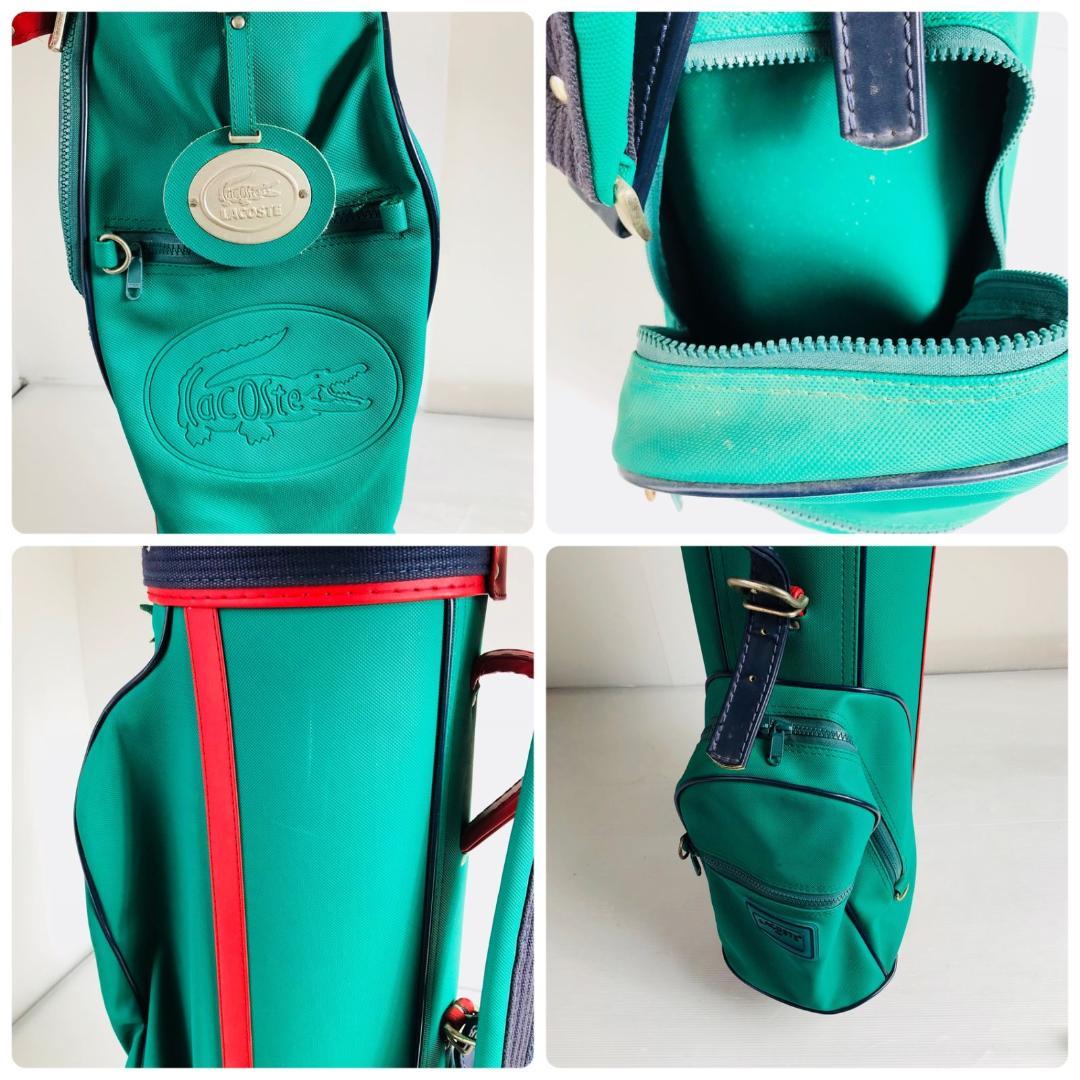 LACOSTE ラコステ グリーン キャディバッグ ゴルフバッグ ゴルフ