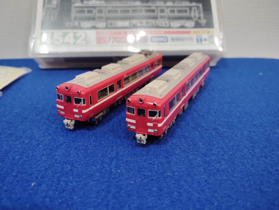 中古　グリーンマックス　1/150 名鉄7700系 白帯車　4542