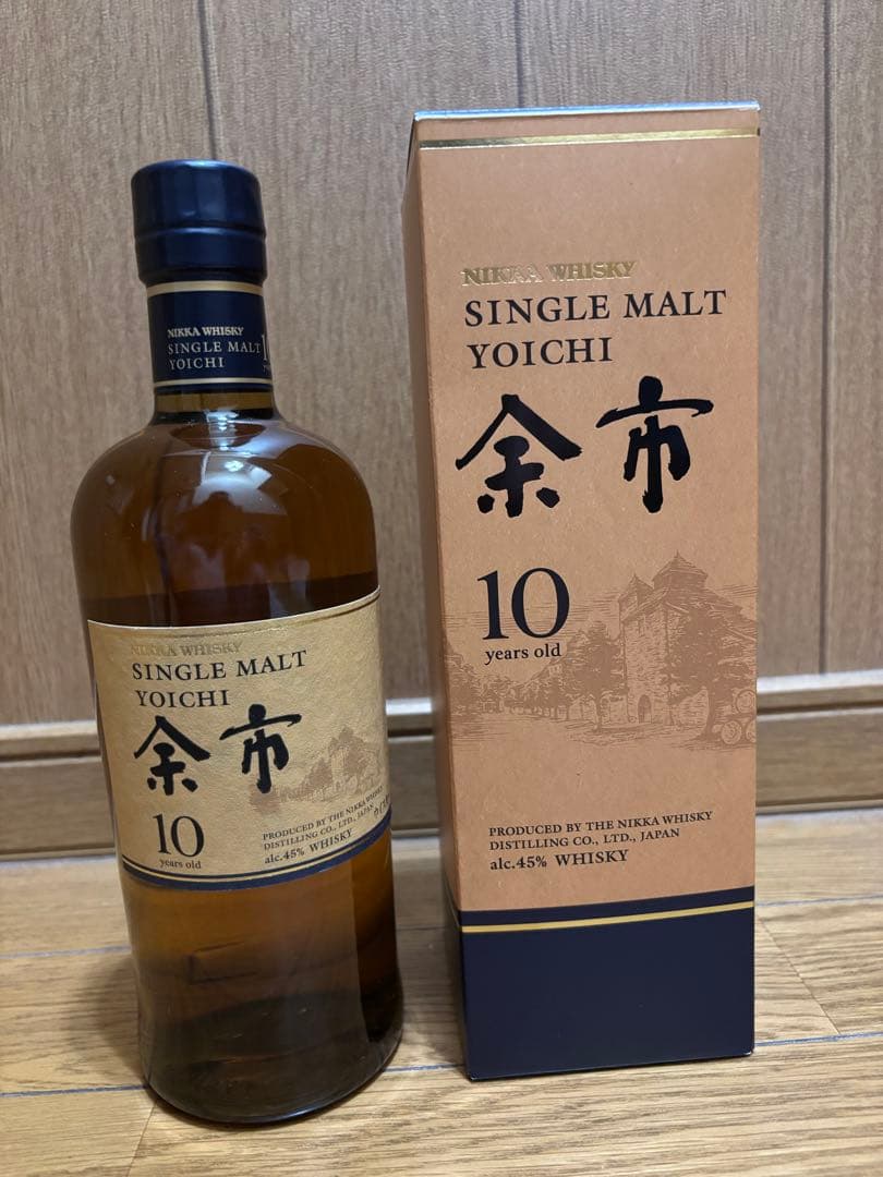 ニッカウヰスキー 余市シングルモルト 10年 700ml