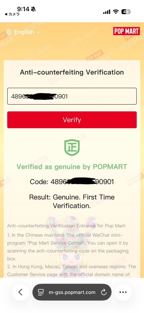 【正規品】ラブブ LABUBU Big into Energy