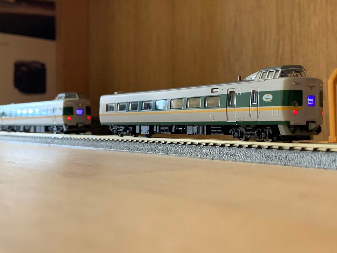 KATO 381系 やくも リニューアル編成 基本+増結+増結編成走行対応