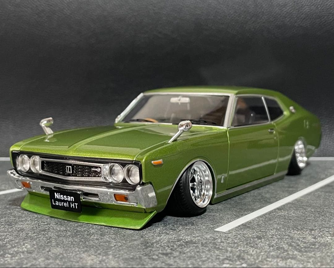1/24 アシェット 国産名車 NISSAN ローレル SGX 改 カスタム
