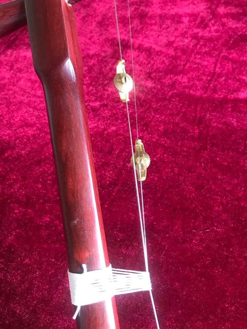 特価・二胡★最上級紫檀★錦蛇皮★古月琴坊・万其興製作★十年保証★一生の宝物