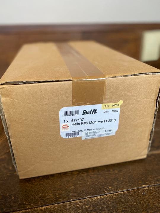 【シリアルNo.3】steiff シュタイフ キティ コラボ