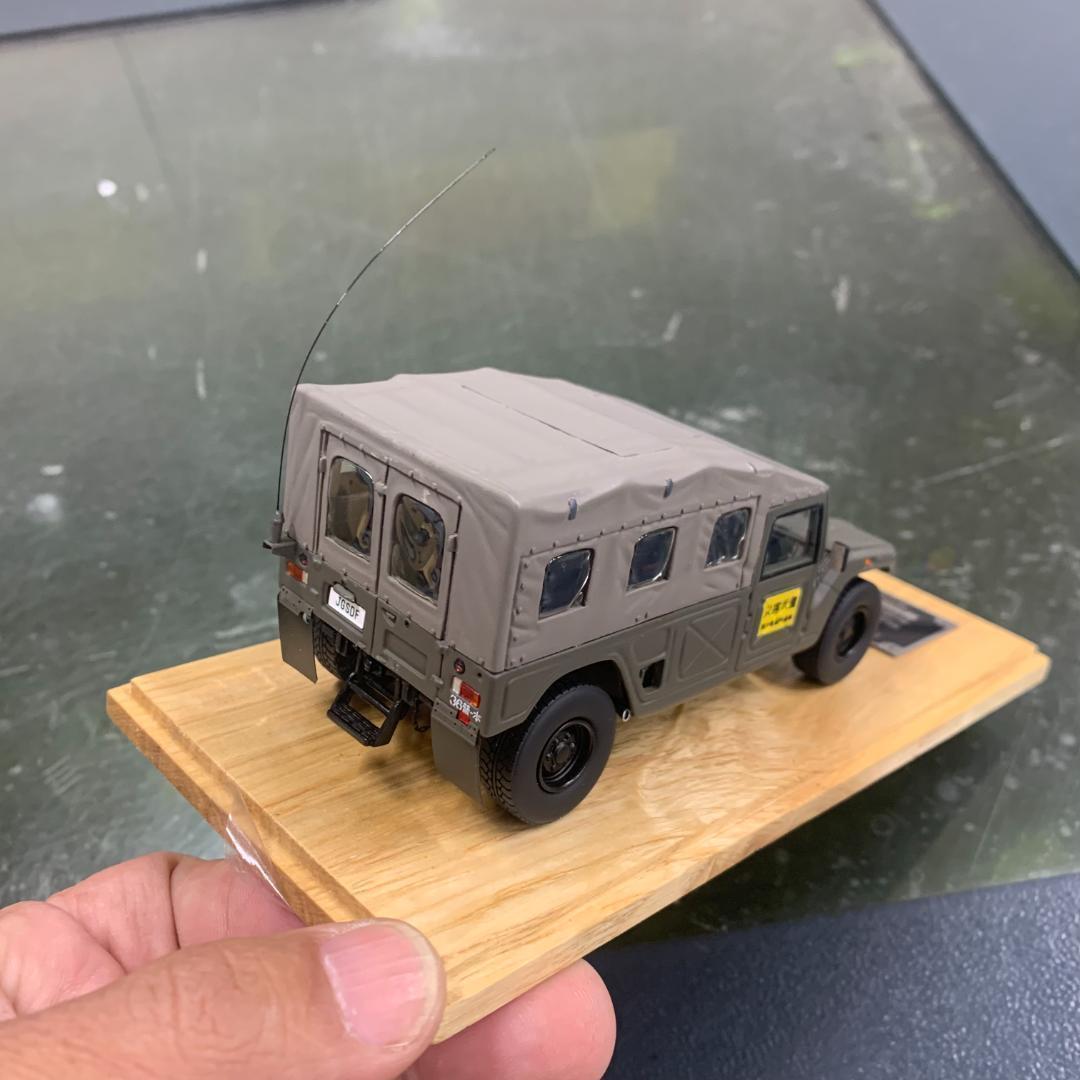 モノクローム JG02 1/43 陸上自衛隊 高機動車 4個セット ミニカー