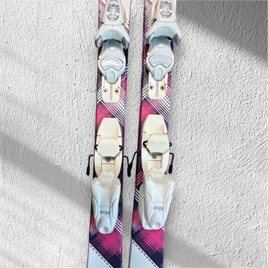 Hart ジュニア スキー 118cm 女の子用 ストック・Hartケース付き