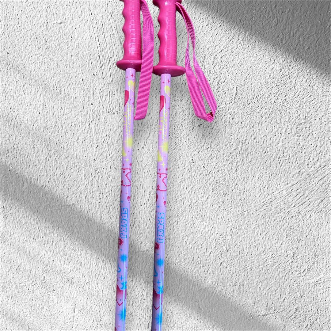 Hart ジュニア スキー 118cm 女の子用 ストック・Hartケース付き