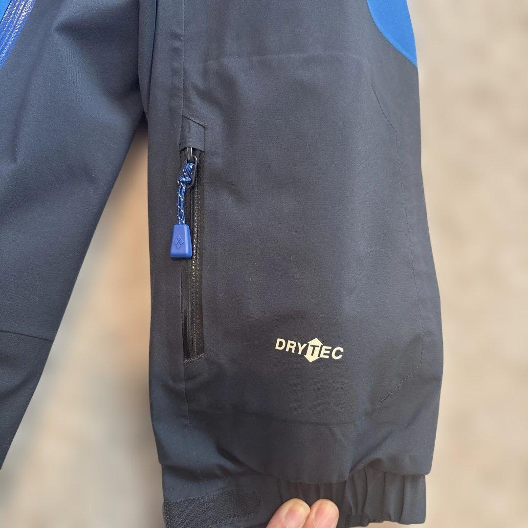 montbell モンベル　スキーウェアセット　140 ブルー