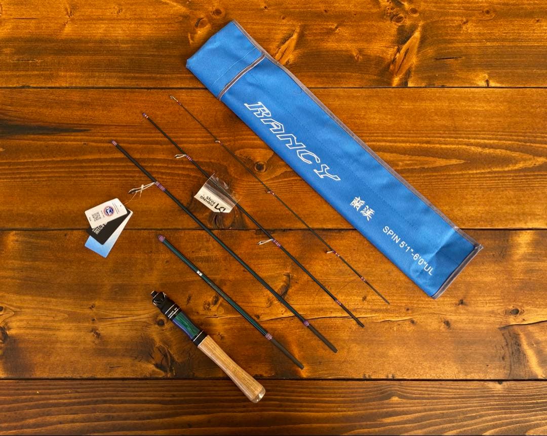 トラウトロッド　長さが変えられる　5ft2inch 6ft 渓流釣　パックロッド