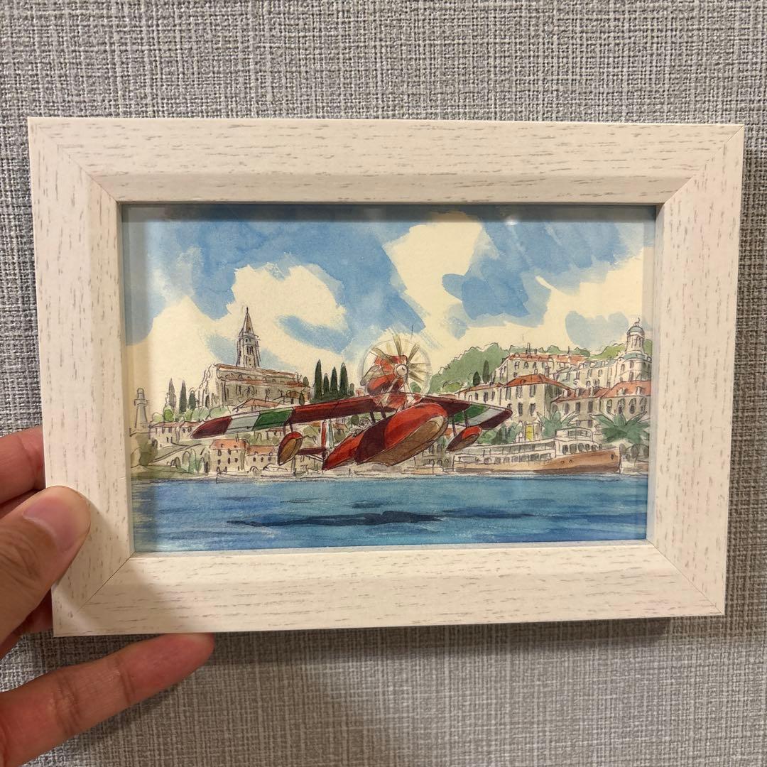 紅の豚　水彩画　初売りセール