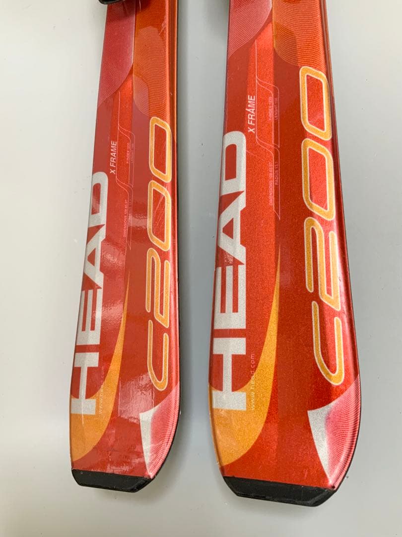 カービングスキー 4点セット　HEAD 板156cm／靴27.5cm