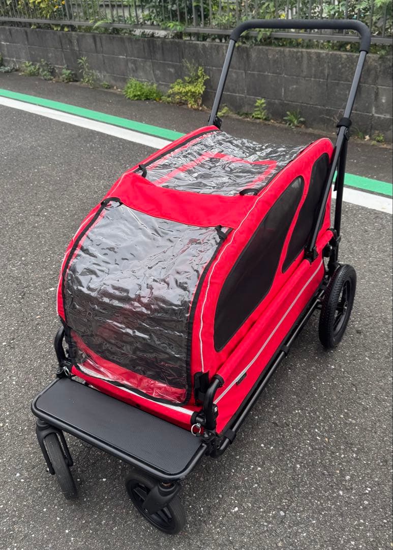 エアバギー　Air Baggy キャリッジ　レインカバー付き